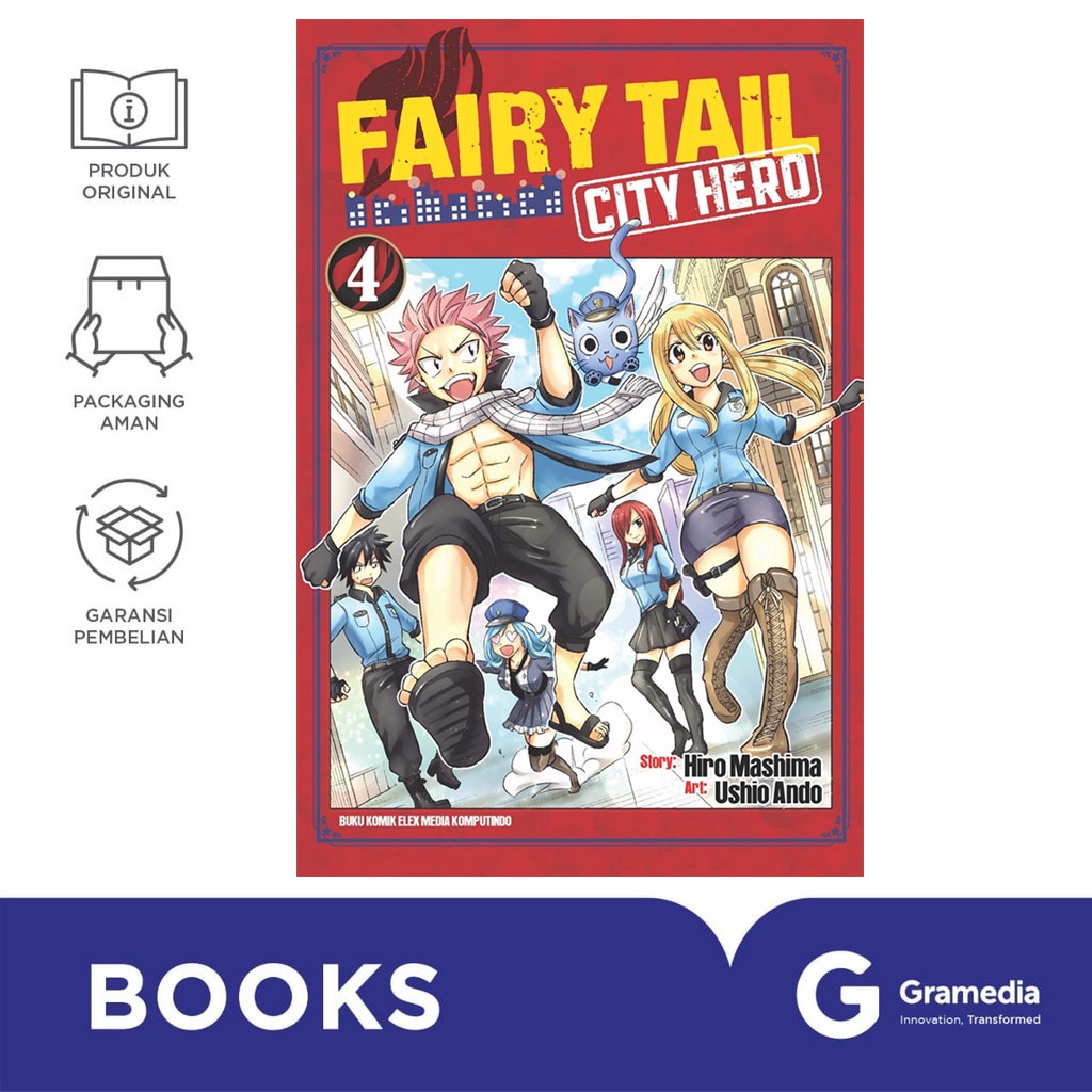 Gramedia Bali - Fairy Tail City Hero 04