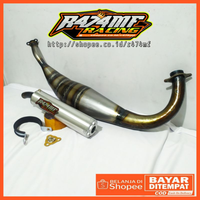 Knalpot Rx Z RzR Repsol Plat Karat Original R474MF