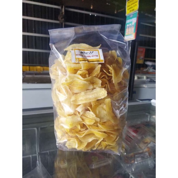 

Snack Cemilan Keripik Pisang Kepok 500g