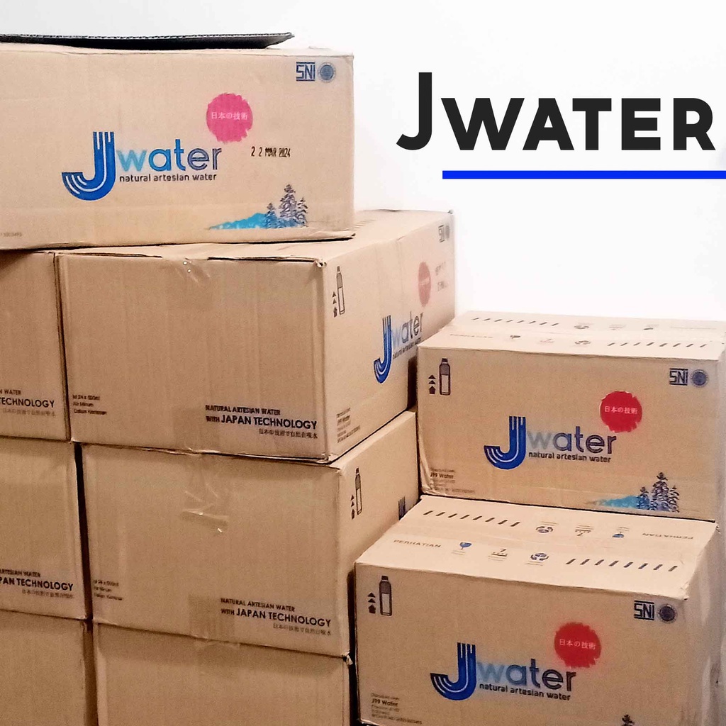 JiWater Natural Artesian Water With Japan Tehnology Air minum 1 DOS Mineral Water J Water Ji Water Japanese JiWater Air Mineral