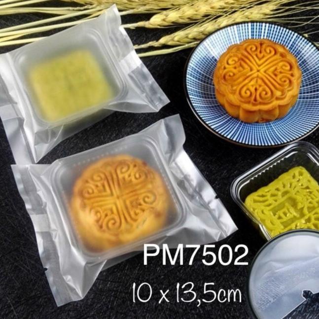 

Plastik kue Mooncake 75gr PM7502 transpran doft, buat Nastar, Cookies