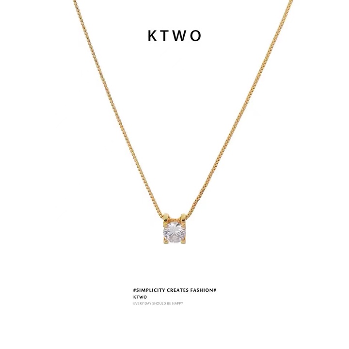 Kalung Titanium Permata Perhiasan Wanita Jewelry 8932