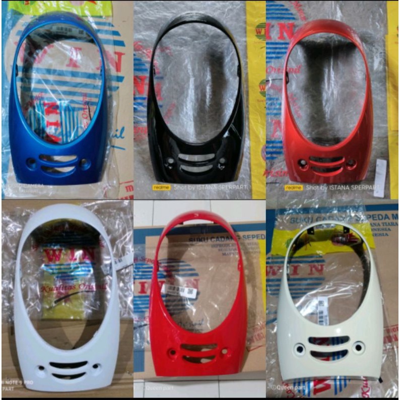 panel tameng kap lampu depan Scoopy fi k16 2013 2016