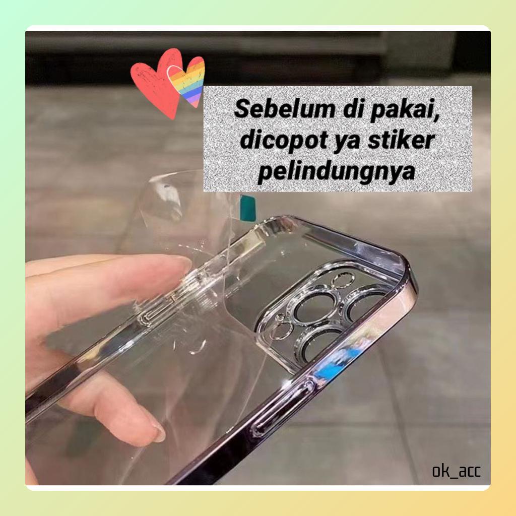 Case FJ06 Casing Pelindung Lensa Kecil Kamera for Iphone 7 8 7+ 8+ X Xs Xr Max 11 12 13 14 14+ Plus 14Plus Pro Max