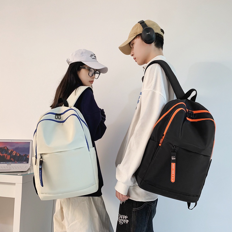 Mainland Ransel Unisex Ala Korean Fashion Kekinian Daily Backpack Outdoor TR307