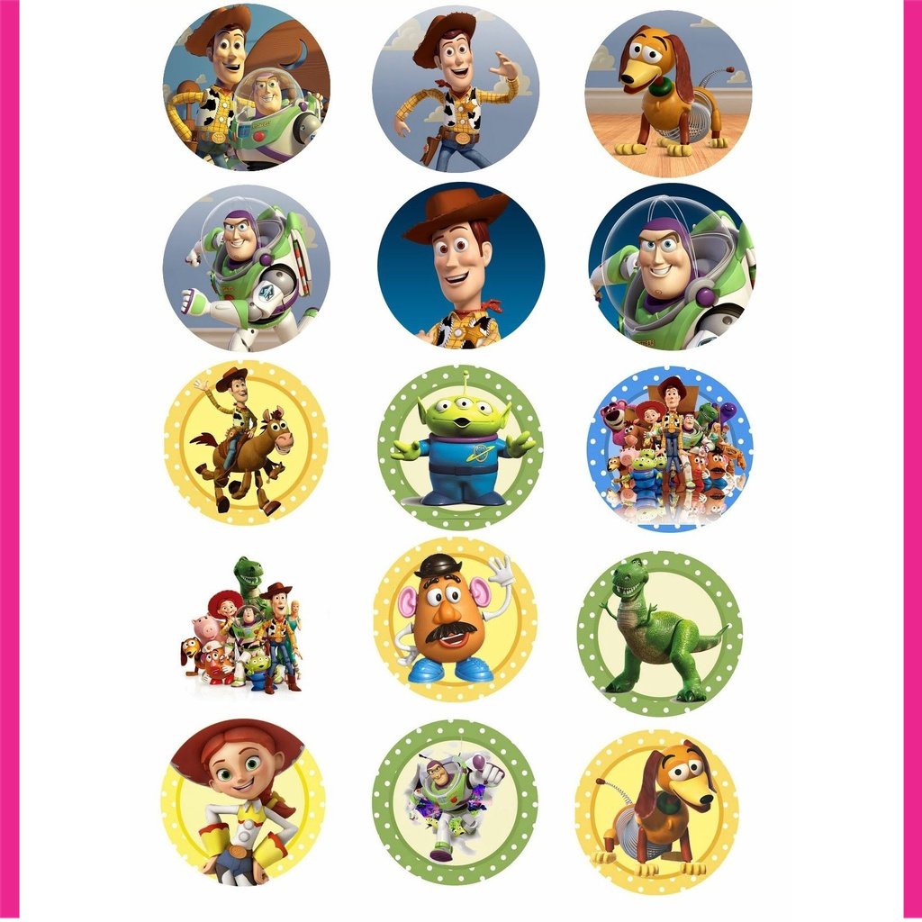 

BIGBAG CUPCAKE TOPPER CUSTOM KARAKTER TOY STORY