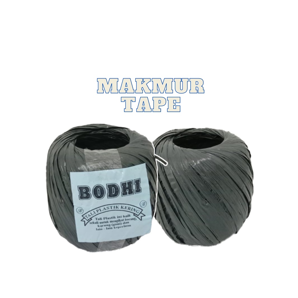 

TALI PLASTIK RAFIA HITAM 7ONS MERK BODHI PER-BALL