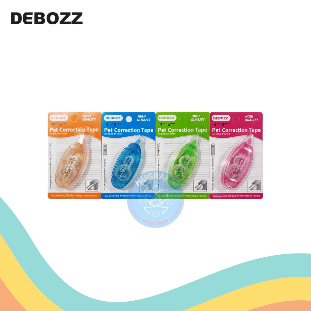 

CORRECTION TAPE DEBOZZ CT-003 (1 PCS)