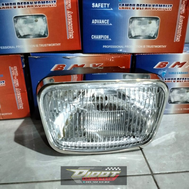 Lampu depan rx king new reflektor rx king RXK rxking new oval buram