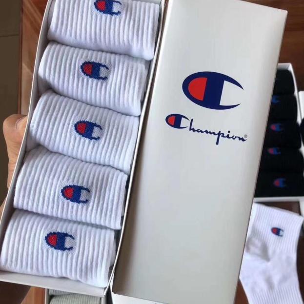 Champion Socks / Kaos Kaki Champion Original - Putih