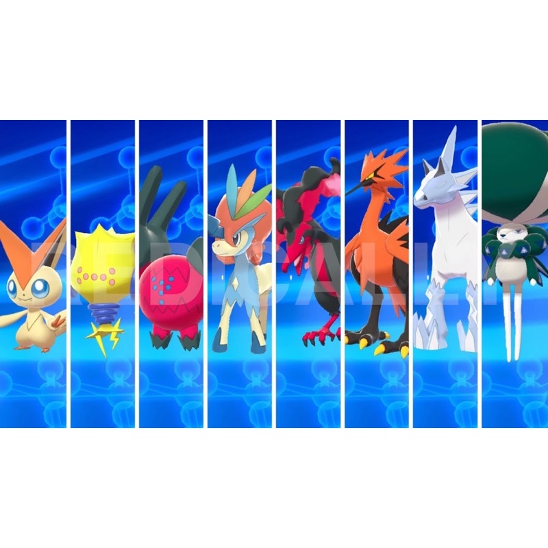 ALL 400 POKEMON Legendary Shiny Custom Hack Pokemon 100% LEGAL- Pokemon Sword & Shield (Nintendo Swi