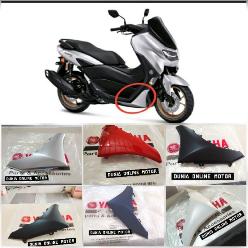 MOLE SIDE, COVER SAYAP BODY BAWAH NEW NMAX CONNECTED 2020-2021 ASLI ORIGINAL YAMAHA