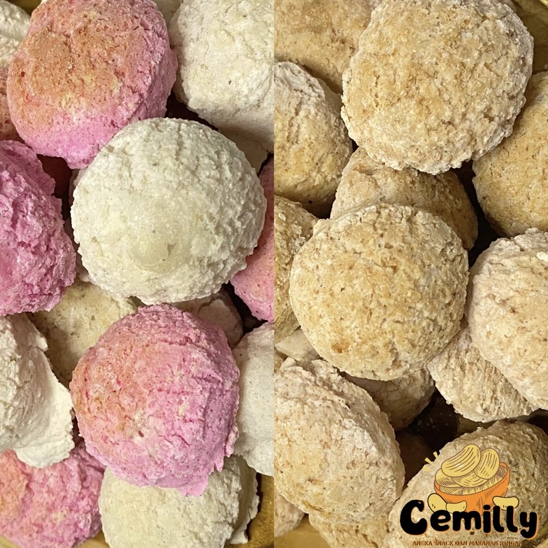 

[CEMILLY] 1000gr Bolu Emprit Bolumprit Rasa Jahe Merah Putih