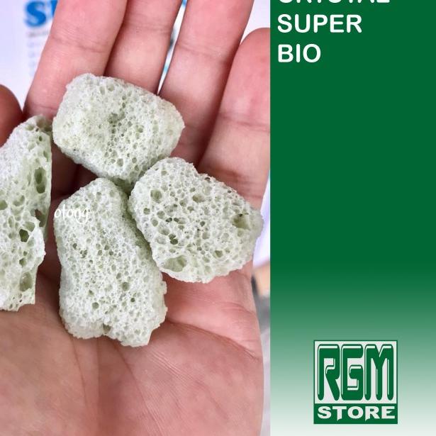CRYSTAL SUPER BIO media filter cristal kristal aquarium kolam ikan - SUPER BIO