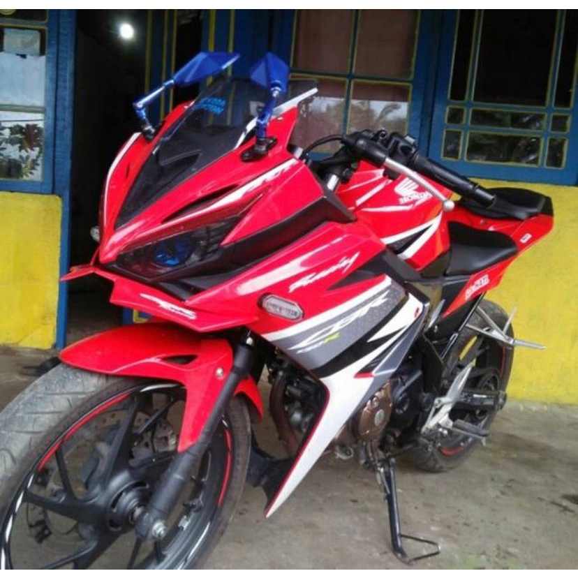 Winglet Honda All New CBR 150R facelift / winglet fiber cbr 150r pnp - charmoto