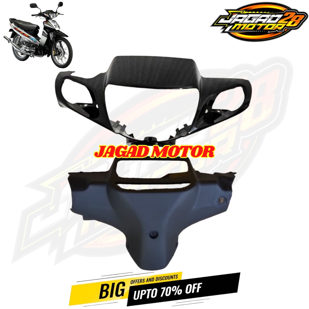 Batok Depan Belakang Yamaha Fizr Fiz R Hitam / Kepala Depan Belakang Yamaha Fizr Fiz R Hitam / Batok Kepala Depan Belakang Yamaha Fizr Fiz R Hitam / Batok Kepala Totok Depan Belakang Yamaha Fizr Fiz R Hitam