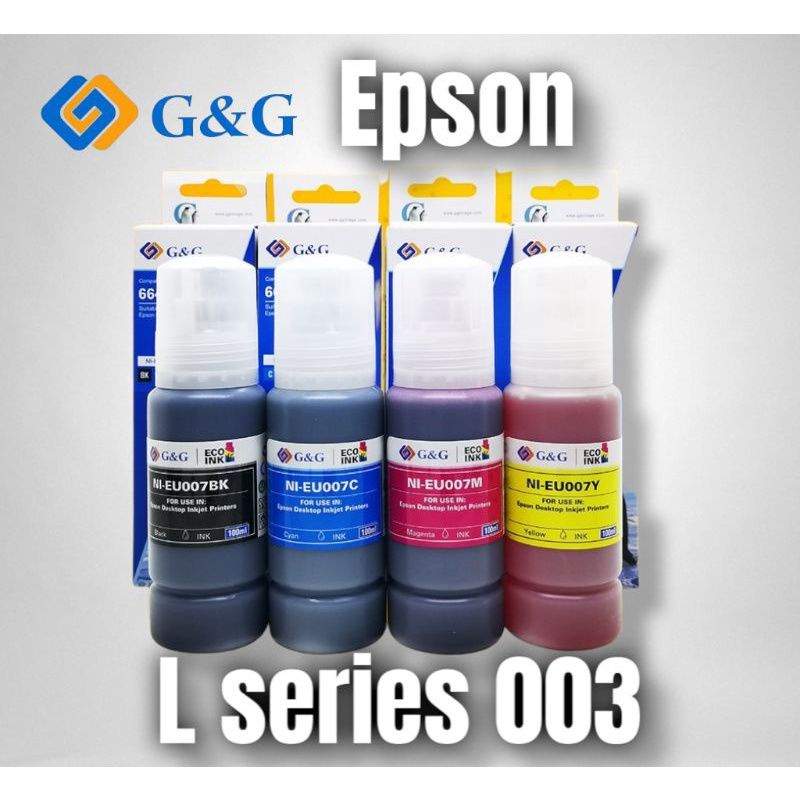 Tinta Artpaper G&amp;G ori 100ml untul Lseries 3digit 664 (L120,L310, dst) - Lseries 4digit 003 (L1110, L3110, dst)