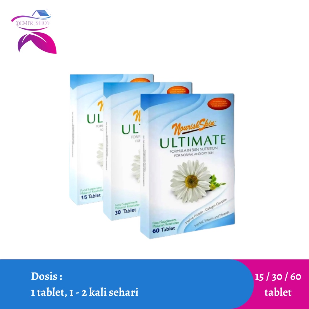 Nourish Skin Ultimate / Nourish Skin Ultimate 15 dan 30 / Kulit Kusam