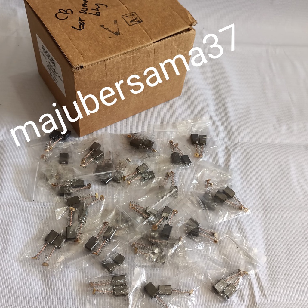 5 set Cb bor carbon brush arang mesin bor 10mm arang / spul / kul / bostel mesin bor cb jig saw