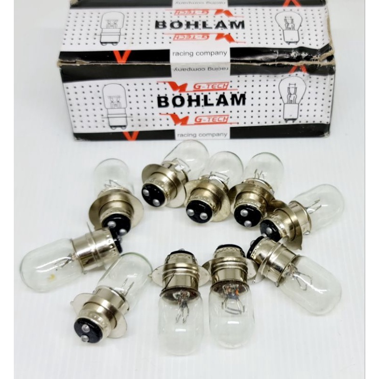 Lampu depan Motor Bohlam Depan Motor Bebek dan Matic Universal Reteng bohlam standar 12 volt Bohlan Depan Grand Kaki 1