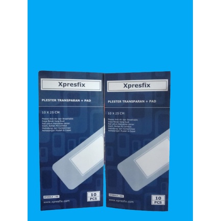 XPRESFIX T + PAD 10x25 CM PER BOX