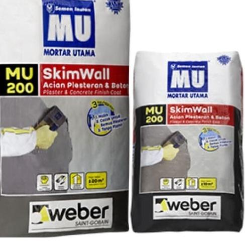 MU200 - Mortar Utama MU 200 Acian Plesteran & Beton