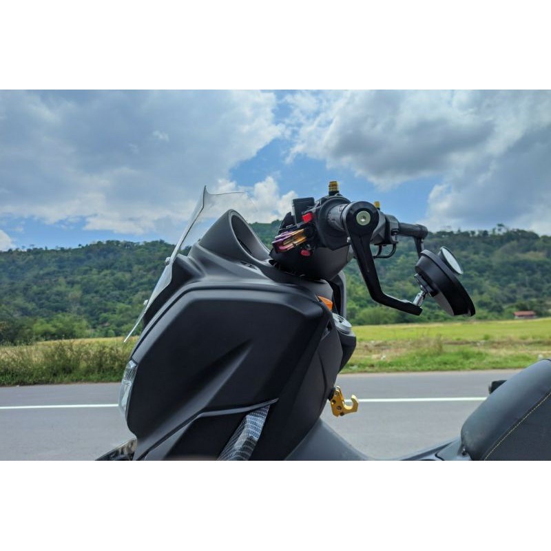 spion jalu bar end Bulat ORIGINAL rizoma universal nmax xmax vario vespa beat scoopy dll