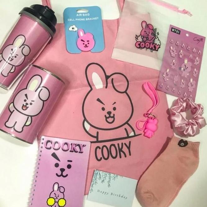 

[Cooky] Gift Box Bt21 | Hampers Kado Ulang Tahun Valentine Natal Army Storannejaa