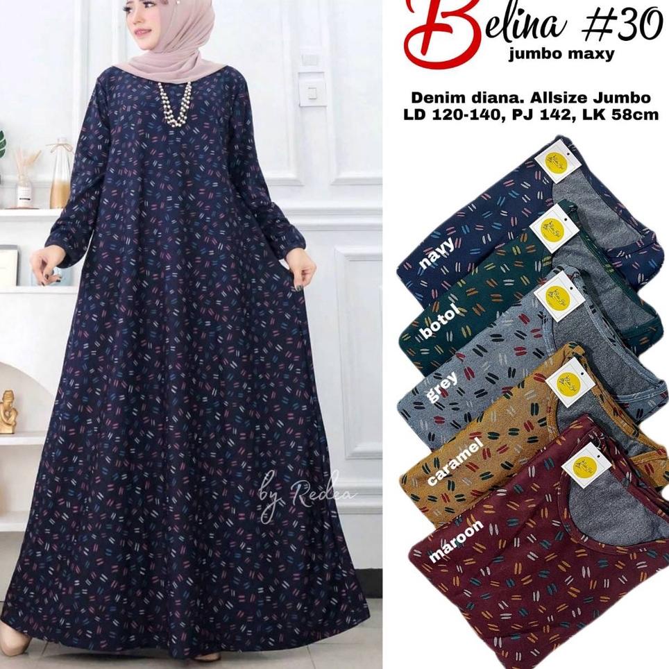 TERLARIS Baju Gamis Harian Kaos Motif Wanita Ibu Ibu Hamil Jumbo Big Size Ld 120 130 140 Terbaru 202