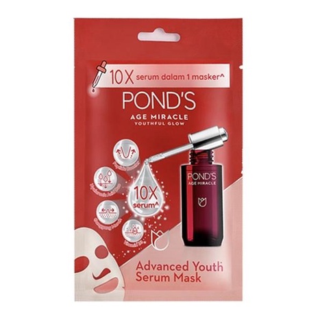 Ponds Age Miracle Serum Sheet Mask Anti Aging 25 gr