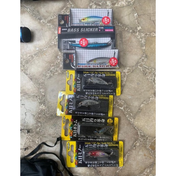 rod ispull traveller ips634 ul + lure