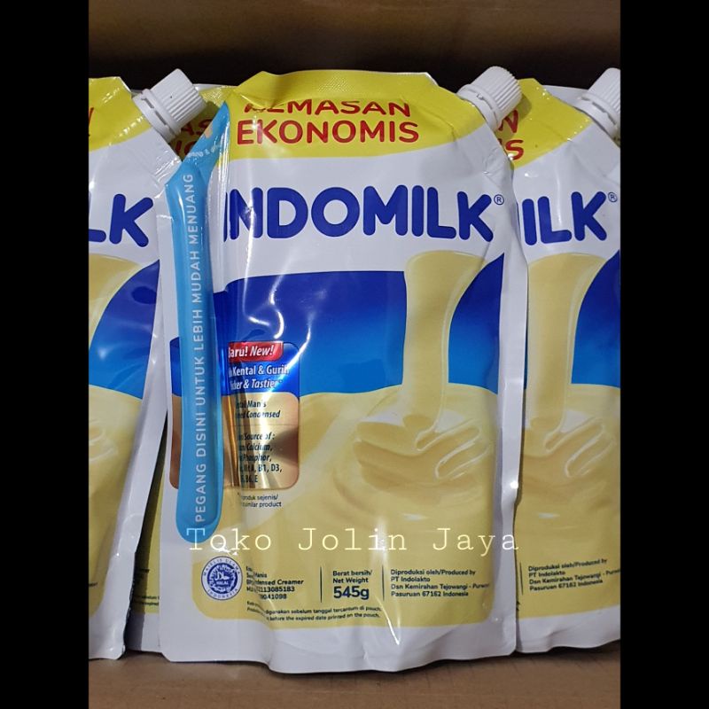 

545g SKM Indomilk kemasan pouch / susu kental manis