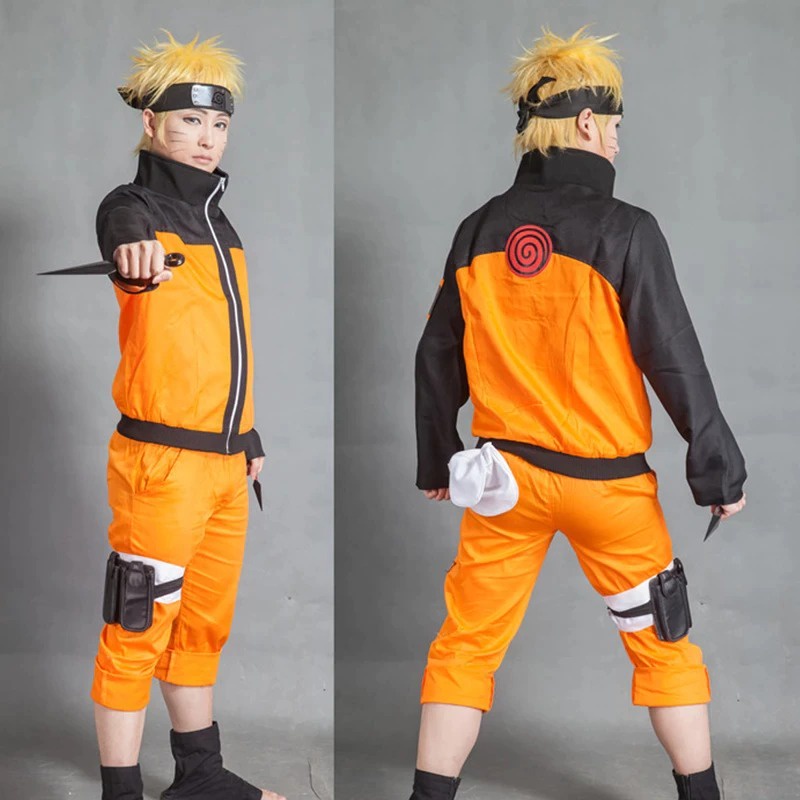 Jaket  Celana Cosplay Anime Shippuuden Cosplay Uzumaki