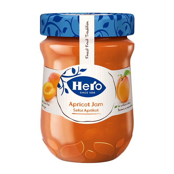 

NEW Hero Apricot Jam Selai Aprikot 340 g