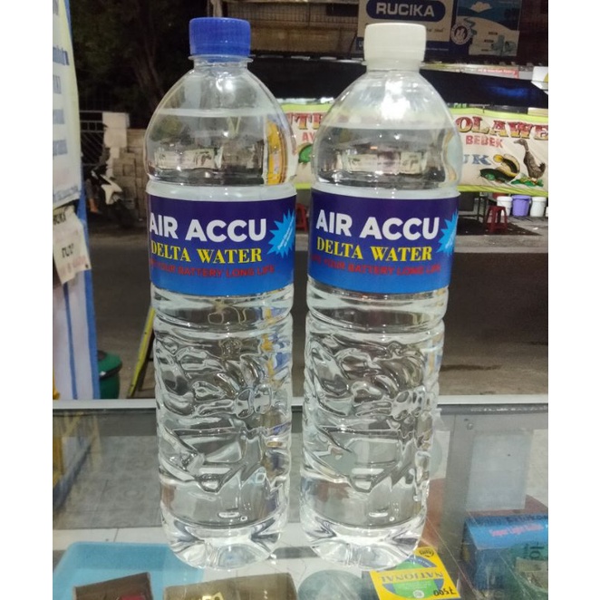 AIR AKI TUTUP BIRU NETRAL 1500ML PENAMBAHAN AIR AKI PADA AKI MOTOR DAN AKI MOBIL