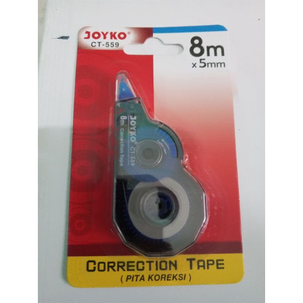 

CORRECTION TAPE PITA COREKSI JOYKO CT-559-8M×5mm(1pcs)