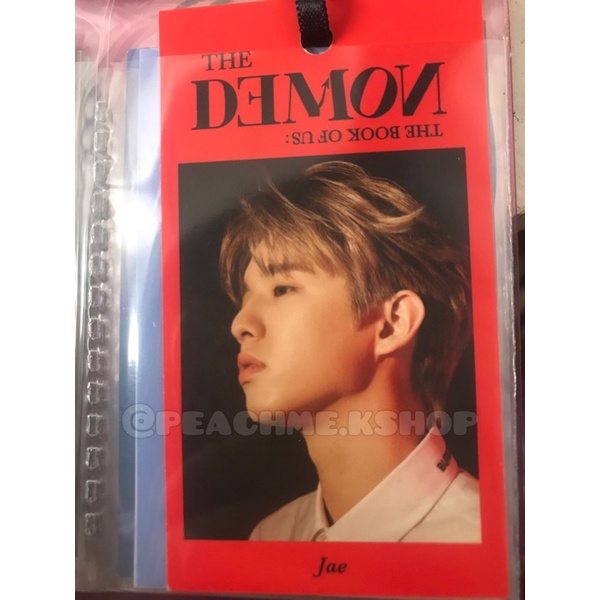 Jae DAY6 The Demon official Bookmark