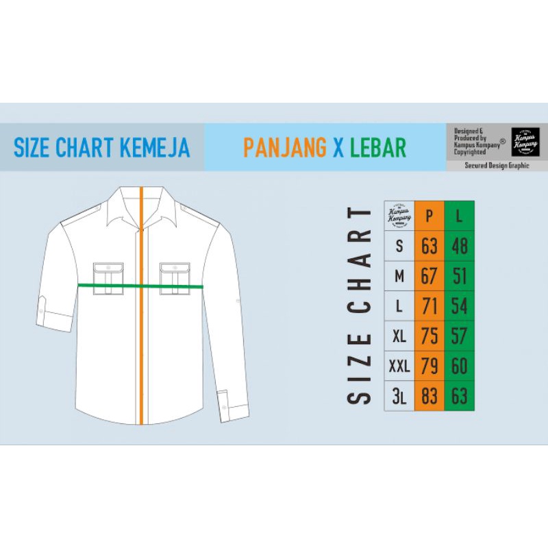 KEMEJA PDH PMI, PMR, KSR