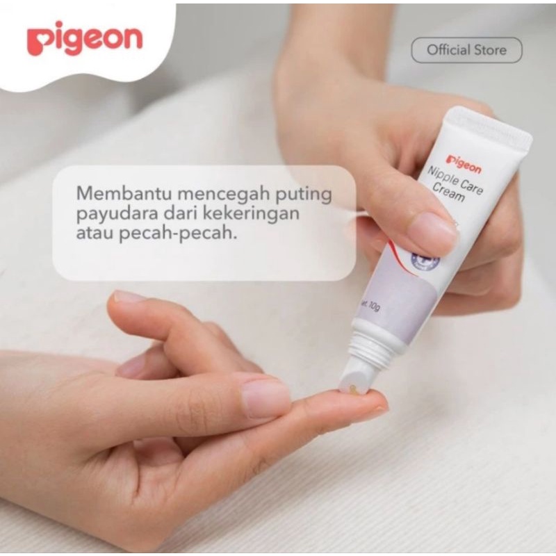 Pigeon Nipple Care Cream 10gr  / Krim Untuk Payudara Lecet Menyusui Lanolin Cream