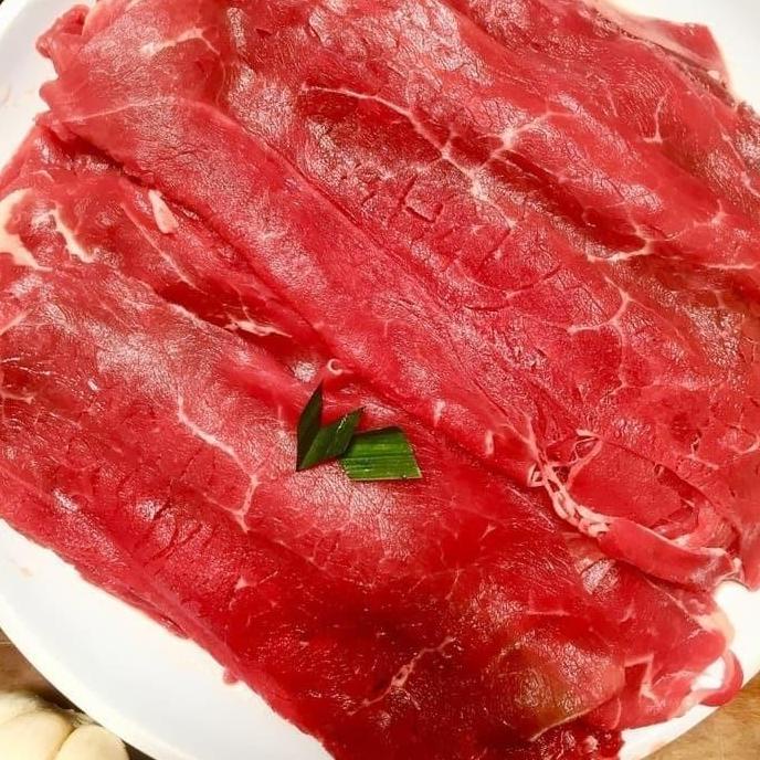 

Sukiyaki / Yakiniku / Shabu" - Daging Sapi Slice Tipis 1Kg Aice.Kila
