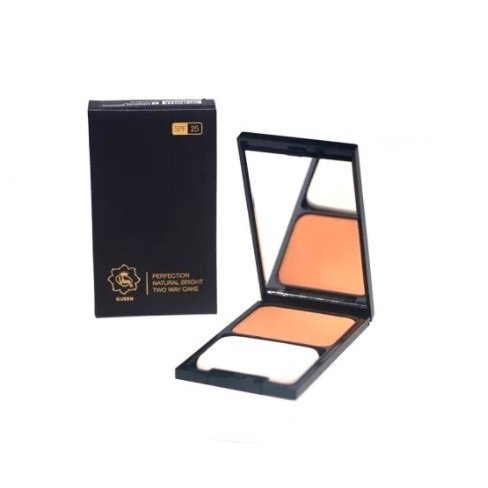 ★ BB ★ Viva Queen Perfection Natural Bright Two Way Cake with UV A &amp; UV B - TWC - Compact Powder - Bedak Padat