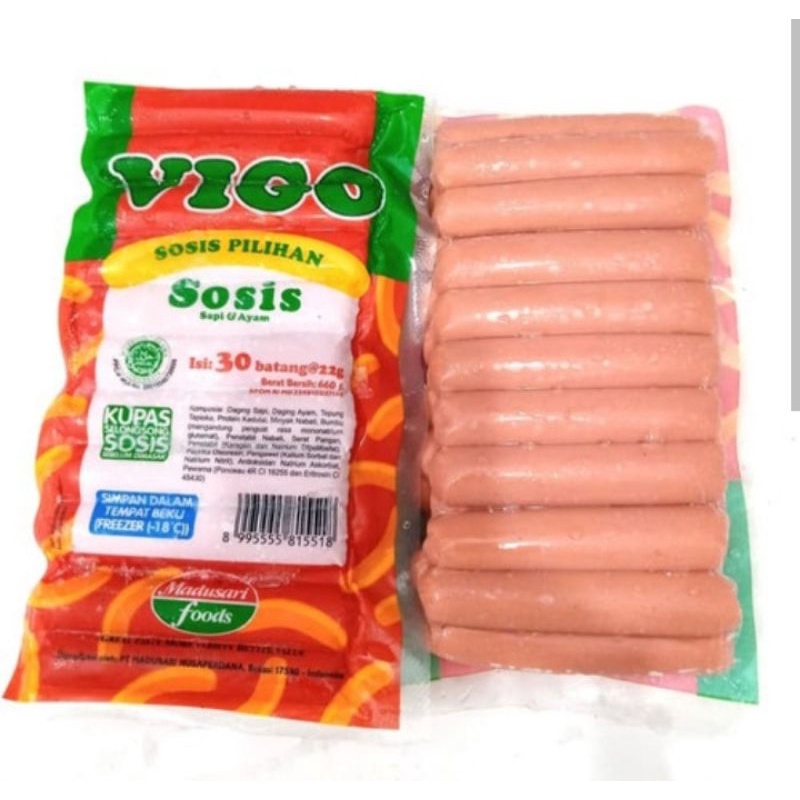 

vigo sosis 30pcs 660gram