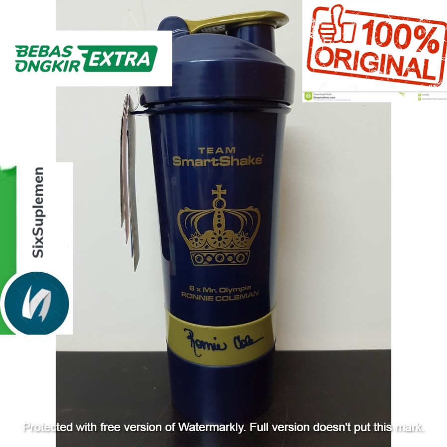 Smart Shaker Signature Team SmartShake Series Ronnie coleman Mutant Jay Cuttler 600ml Besar