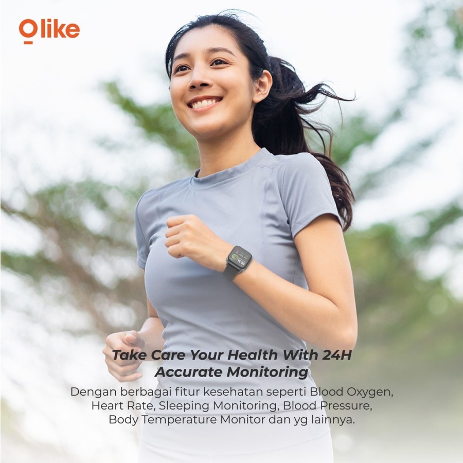 OLIKE W12 HORIZON SMARTWATCH GARANSI RESMI