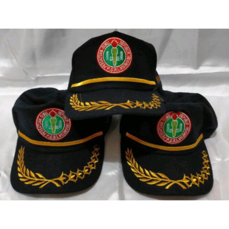 Topi PGRI Laken / Jala Padi Kapas