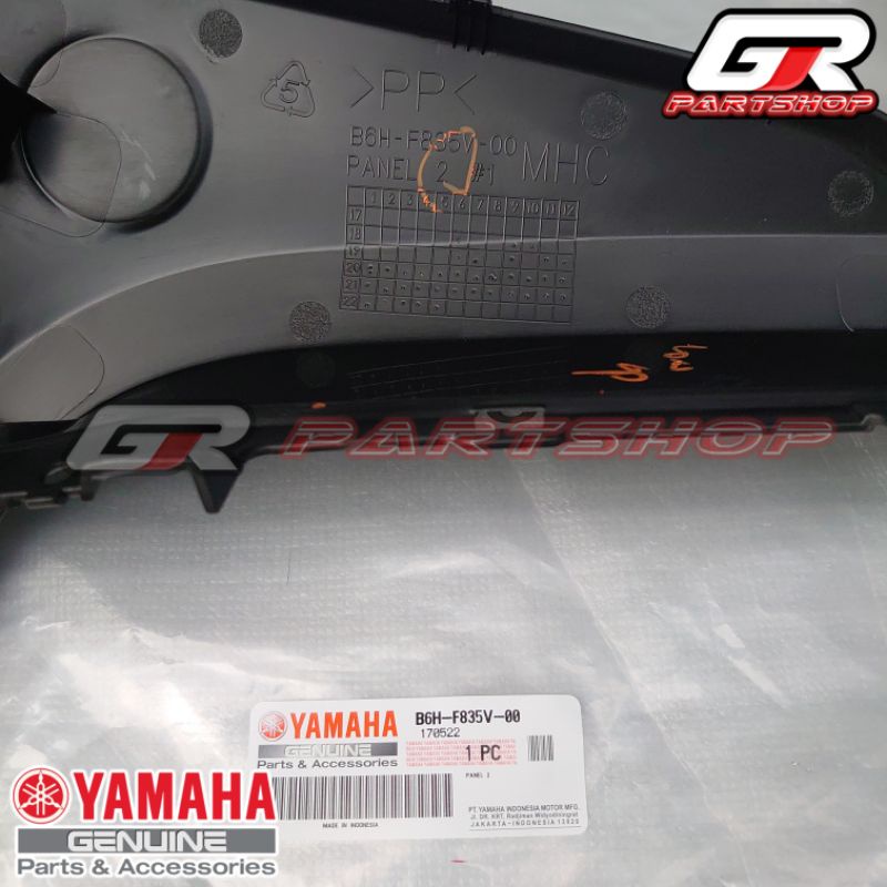 panel cover lampu sen depan set new nmax ori ygp original yamaha