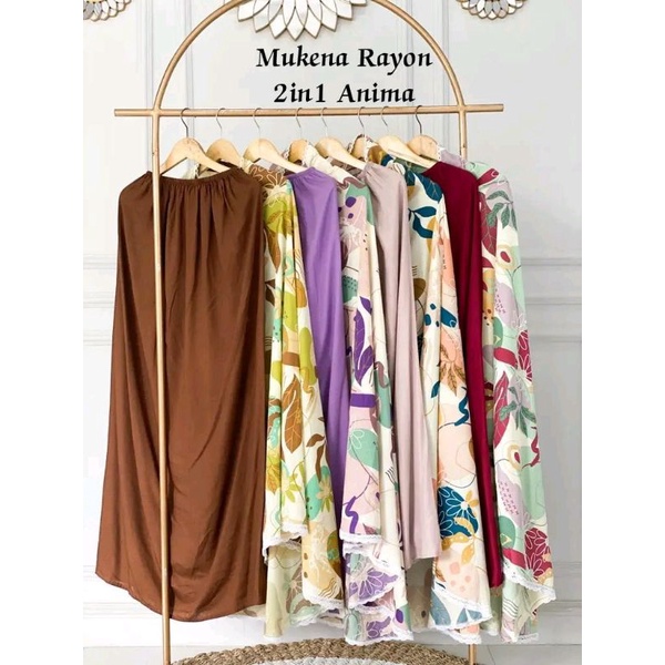 Mukena 2in1 Rayon Anima