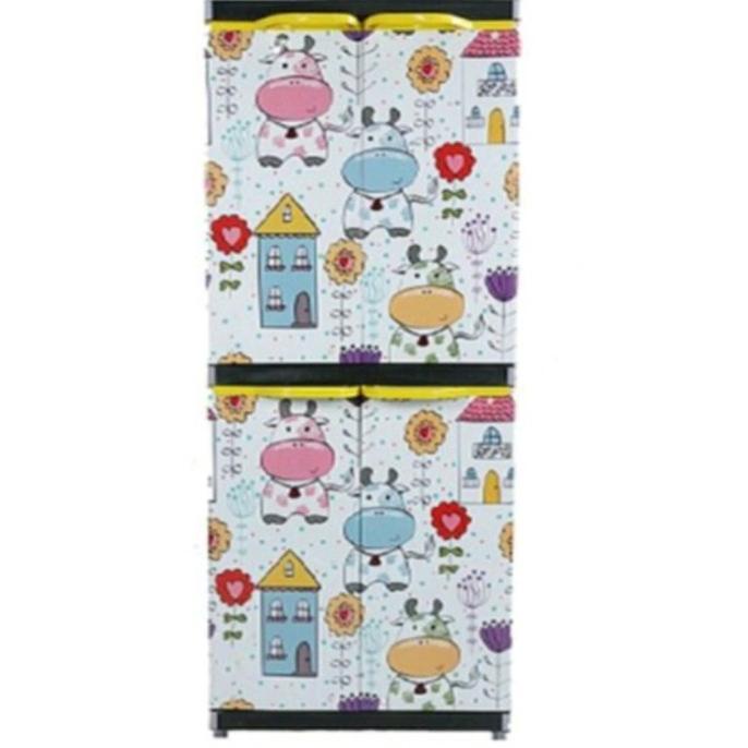 

Lemari Plastik Miami Orlando Jumbo 4 Susun Gambar Sapi Cow BEST SELLER stock ready