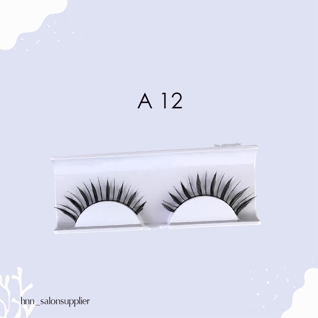 A12 Bulu Mata Palsu Handmade Natural Salma Eyelashes