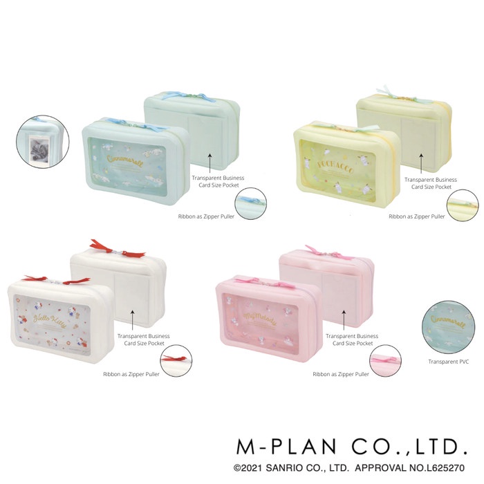

Tepak M-Plan Pencil Case Pouch Sanrio Characters Kotak Pensil Pen Case
